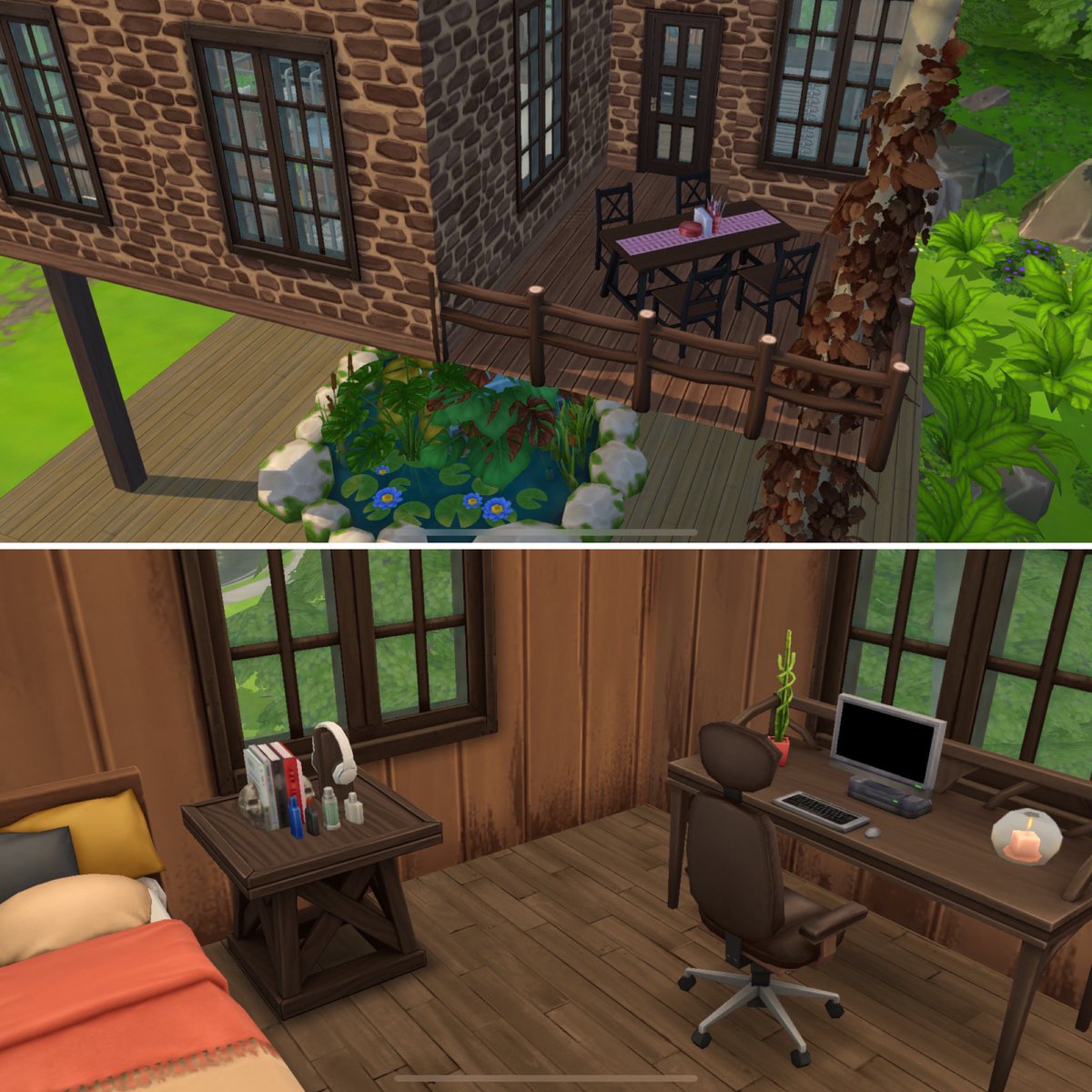 lifeinapan's tweet photo. For the first time in forever, I have a complete build on each of my lots. Since Iโm terrible at making decisions, you guys will decide where weโll party next! Be sure to check out the pics and vote in the poll below!! ๐๐ผ #TheSimsMobile #ShowUsYourBuilds #PartyPoll https://t.co/LRsk97rS61