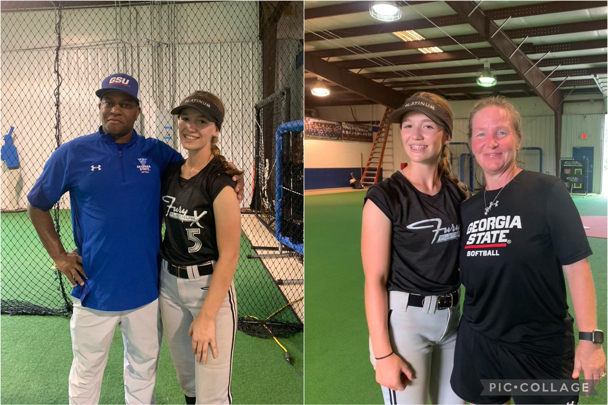 DefoorZoey's tweet photo. I had an amazing time learning and bettering my game today at camp with @richardnich24 and @CoachANicholson! @GSU_Softball https://t.co/QOaOoxmM9c