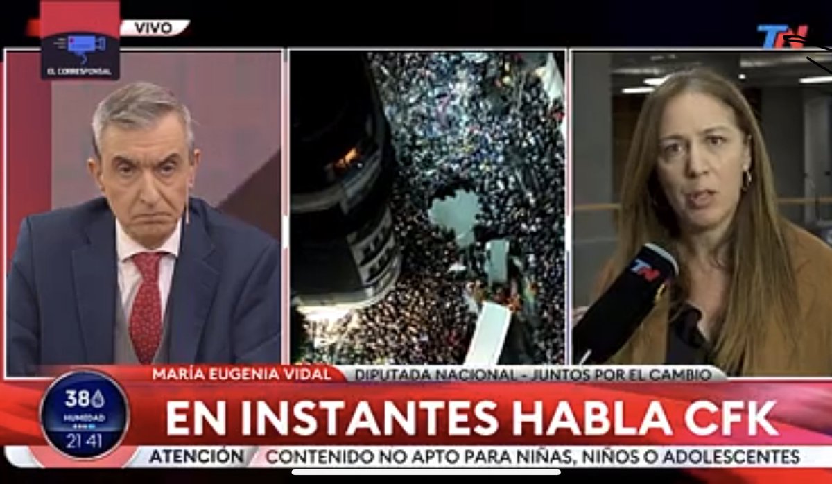 📊 2,7 puntos para @mariuvidal con @nelsonalcastro en #ElCorresponsal por @todonoticias