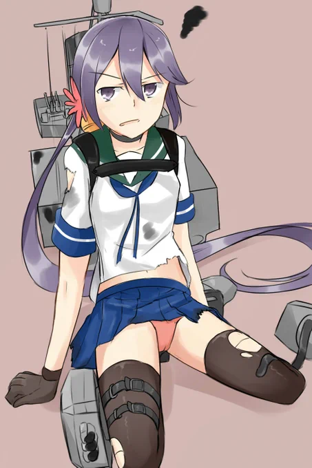 ぼのたん中破#艦これ 