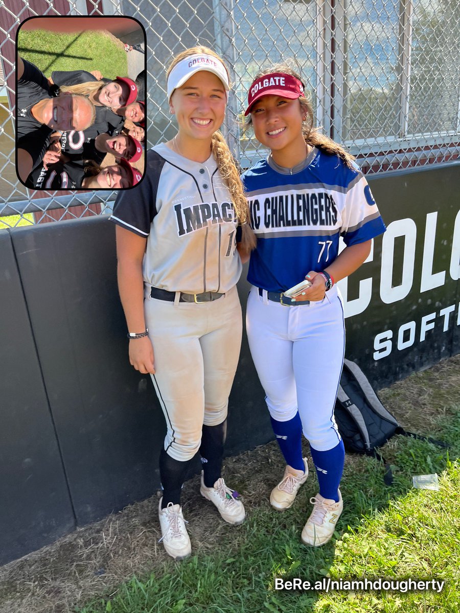 ndougherty2023's tweet photo. Had to get my BeReal with the future teammates😁😁 @JennaSoe @MarissaLamMyers @MattNandin @Coach_Mo24 https://t.co/IrMzzDvYtI