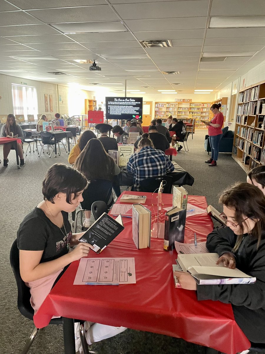 Odessa High School Library tweet media