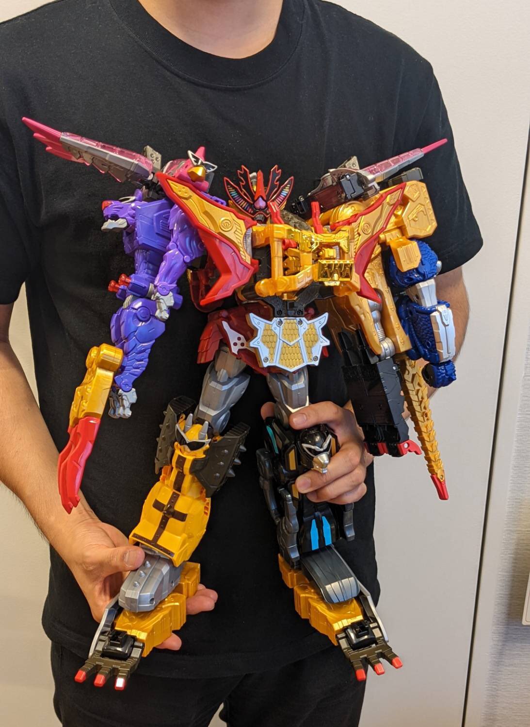ドンブラザーズ　ドンオニタイジン　トラドラゴンジン DX虎龍攻神（トラドラゴンジン）、そしてスーパー合体・トラ