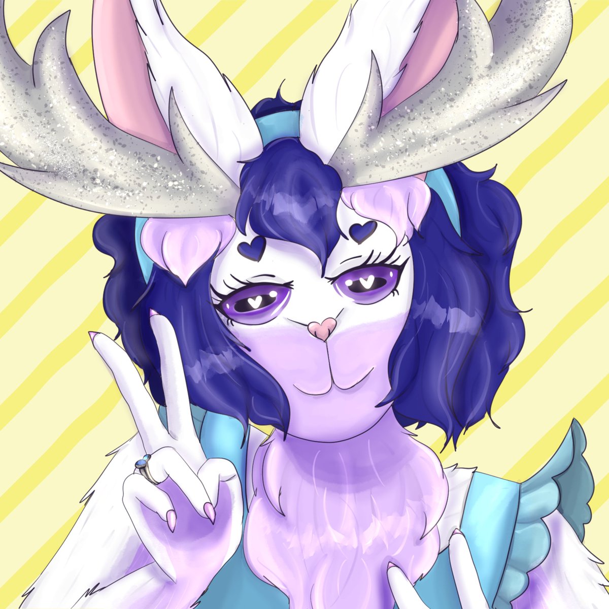 NixaOfTheOpera's tweet photo. I haven't been able to do much due to moving into a new apartment, but hey, I was due for a pfp change! 

#art #furry #furryart #ocart #digitalart #Furryartist https://t.co/xfA0HwokHC