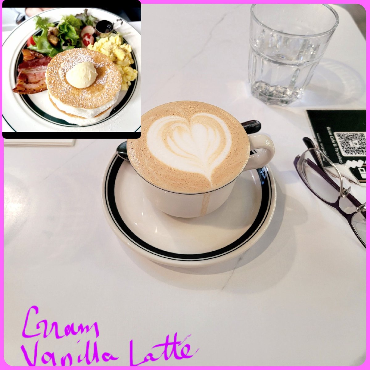 SnowFairy29's tweet photo. Yesterday's lunch #GramCafe Delicious 😋 Burnaby BC. Expensive but would go again. 🥞🥗☕️ https://t.co/vwiVWqSZP5
