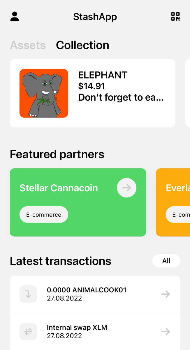 cReePy689's tweet photo. Check out the advancements of #StashApp, it's a BIG component to  the #webshop and future #POS.  @LitemintHQ works beautifully with WC 2.0 (one device too!) One of the better #NFT in wallet viewers I've seen too.. https://t.co/2ndLf53Nkf