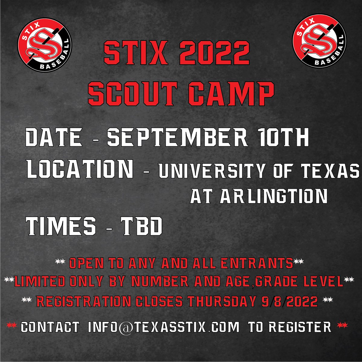 StixsTexas's tweet photo. Stix Scout Camp https://t.co/XhL7UlPvqp