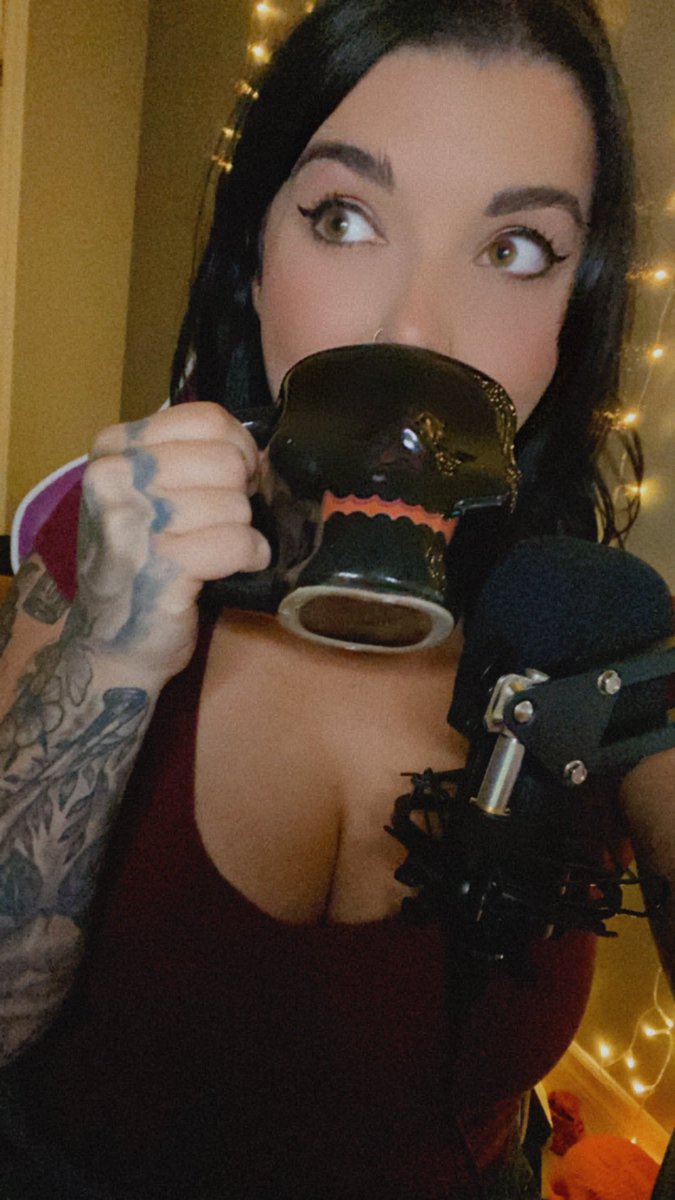 VOODOOxLAN's tweet photo. I think I’m ready. Finishing the coffee and then we are ready to crack open an appropriate bevvie. Streaming Mortuary Assistant now. Come back seat pleeassseeeee. https://t.co/UB6jC0zZsI