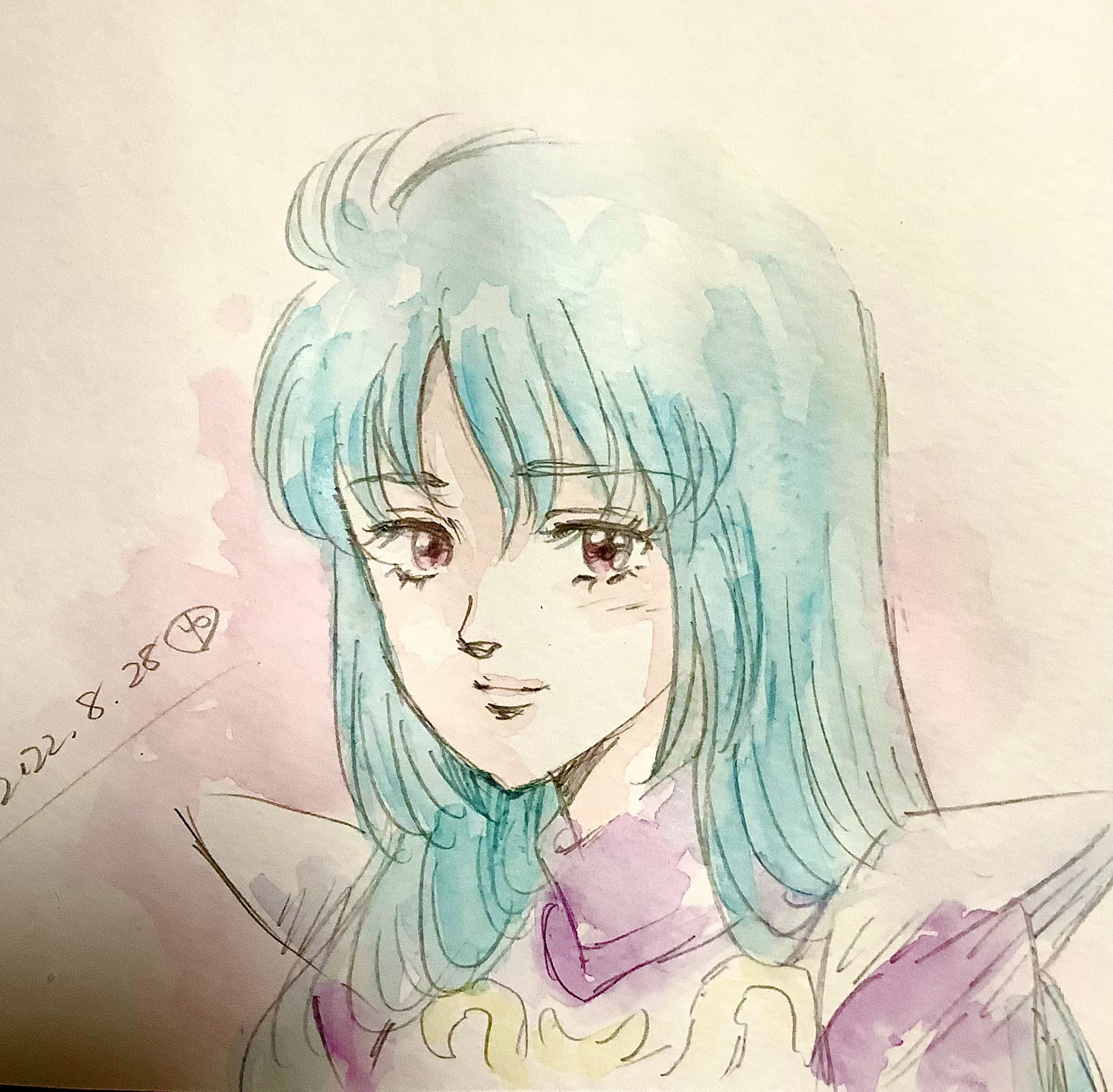 背景付セル画 聖戦士ダンバイン シーラ・ラパーナ