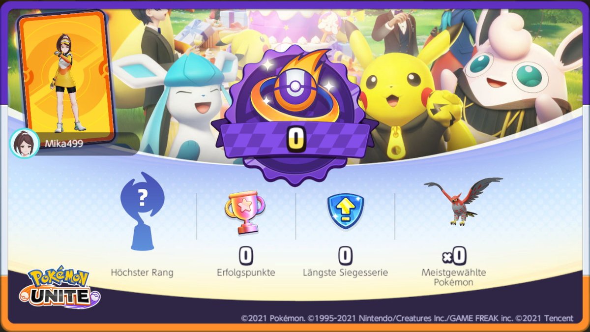Mikakun07's tweet photo. #PokemonUNITE #NintendoSwitch https://t.co/kZcSr6qMRX