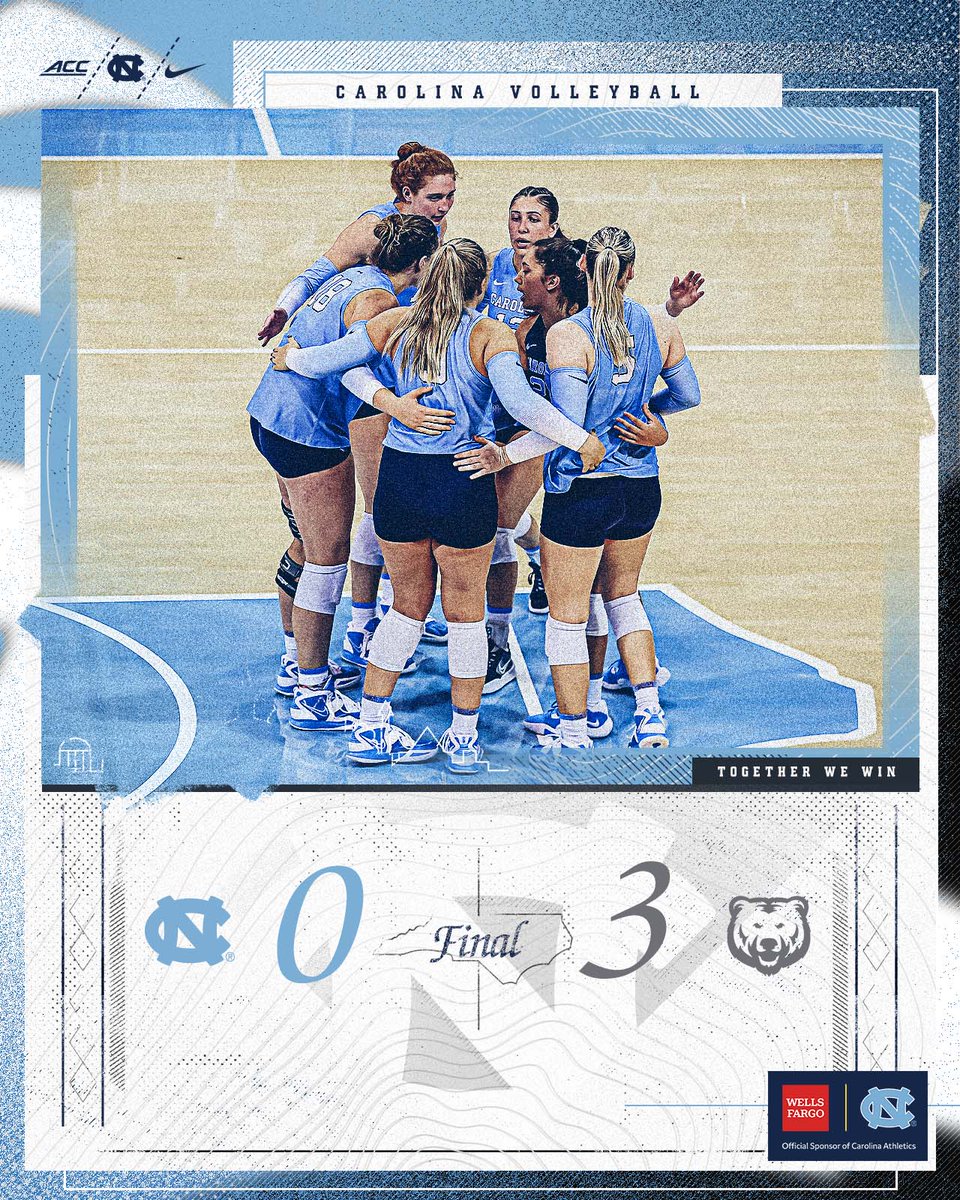 UNCVolleyball's tweet photo. Final from Northern Colorado.

#GoHeels x @WellsFargo https://t.co/DaE3HuUkIV