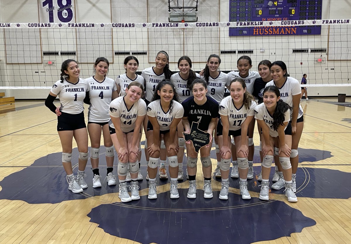 franklinvolley1's tweet photo. 2022 Margaret Hussmann Tournament Champions!!!
@Fchavezeptimes @ColinDeaverTV @EPISDathletics @Prep1USA @EPSports915 https://t.co/FTZFTmEJui