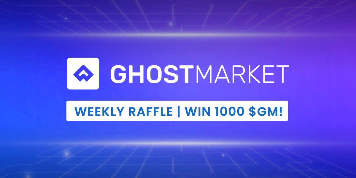 ghostmarketio's tweet image. Win 1000 $GM this week!

To enter:

- Like/RT
- Follow our Twitter
- Join our Twitter Spaces with the @SendnudesToken team on Tuesday, August 30th at 7 PM UTC

Winner announced on Tuesday after our Twitter Spaces discussion ends 👻 

Good luck!