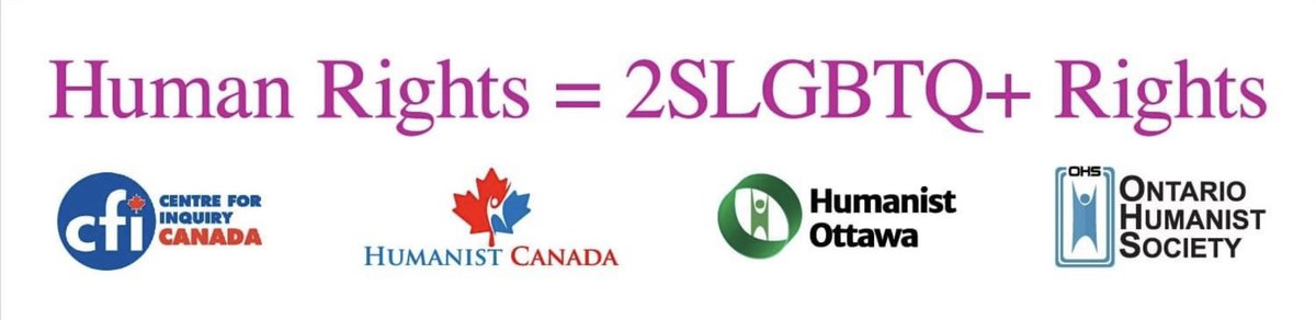 ottawahumanists's tweet photo. Join us in the 2022 Capital Pride Parade. Humanist Ottawa members in collaboration with Humanist Canada, Centre for Inquiry, and the Ontario Humanist Society will march in the parade. Human Rights = 2SLGBTQ+ Rights. https://t.co/o43zeTYHKa