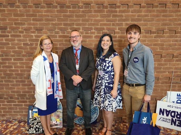 Our Jackson County Delegation at todays <a href="/GeorgiaDemocrat/">Georgia Democrats</a> State Convention.