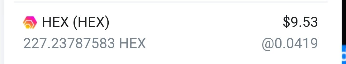 I sacrafice 400$ in eth (0.25eth) and did not expect anything. Honestly thought it was going to be a bust.
The amount of hex dividends payed out in less then 24hours.