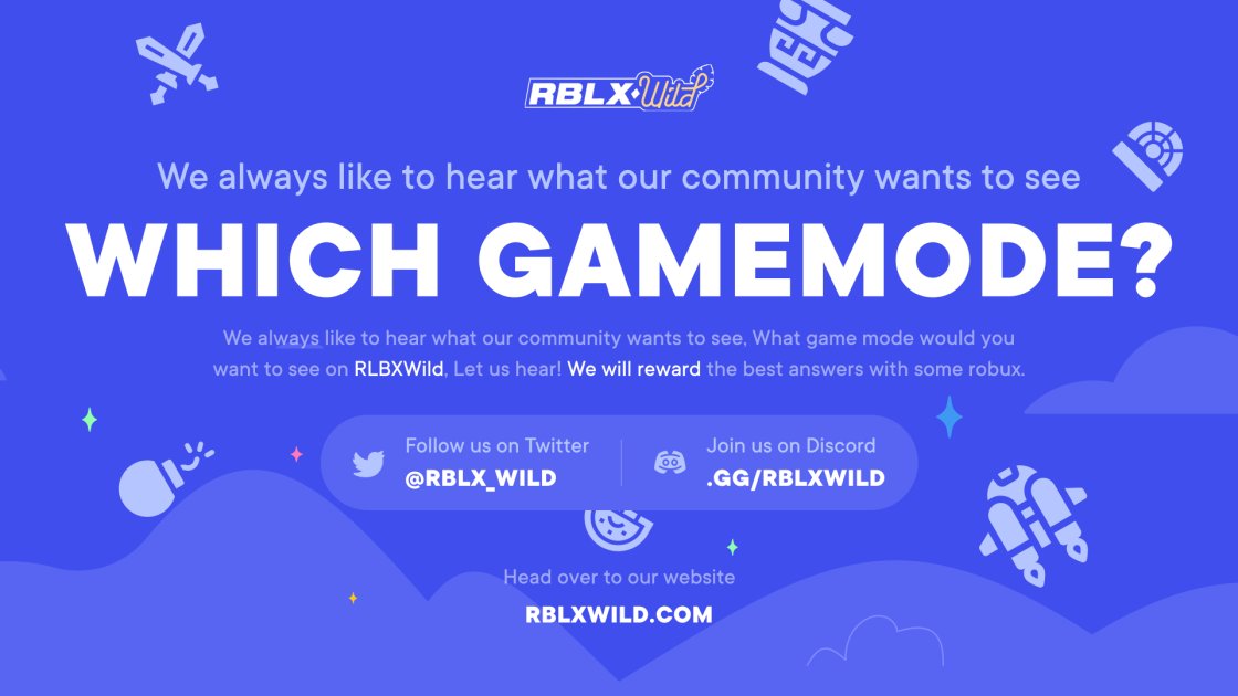 RBLXWild on X: We always love hearing our community's ideas