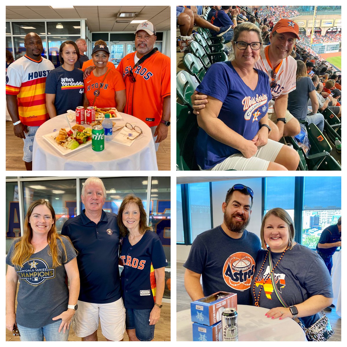 CovestroBaytown's tweet photo. It was a Saturday well spent in #HTX! As part of our sponsorship with @astros, we hosted a #CoveSTROS day where employees and their families showed their team spirit in Champions Pavilion before the game! https://t.co/iTGTKKWvcu