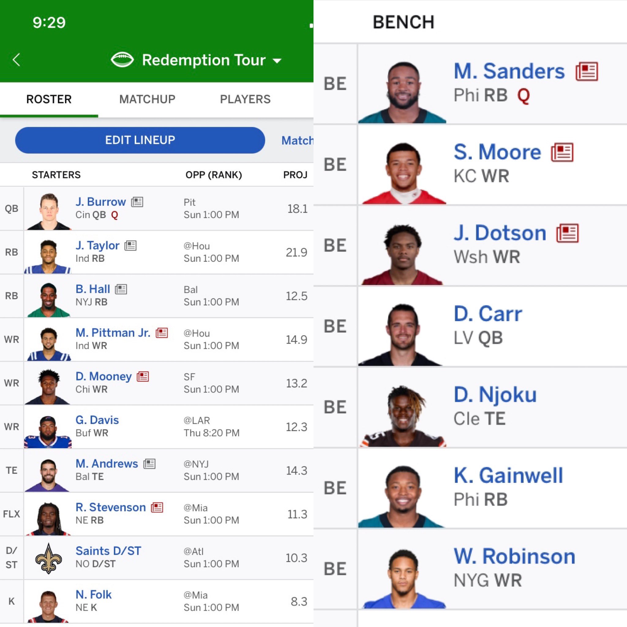 charlottezard on Twitter "Fantasy_Guru hopefully this guruiffic team