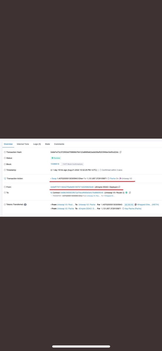 <a href="/1goonrich/">Quasar.Exe</a> medium.com/@Mancoshi/kuyu… <a href="/mancoshi_return/">Mancoshi</a> is a og og, some of the first 50 transactions in #shiba by this man and he launches a coin that gets listed on a top 10 CEX <a href="/MEXC_Global/">MEXC Global</a> in 4 days 🤔 and <a href="/vEmpireDDAO/">vEmpire DDAO is now @VEMPStudios</a> bought 2 times 1 being a dip with there public deployer 👀👀 $PACHA 🤔