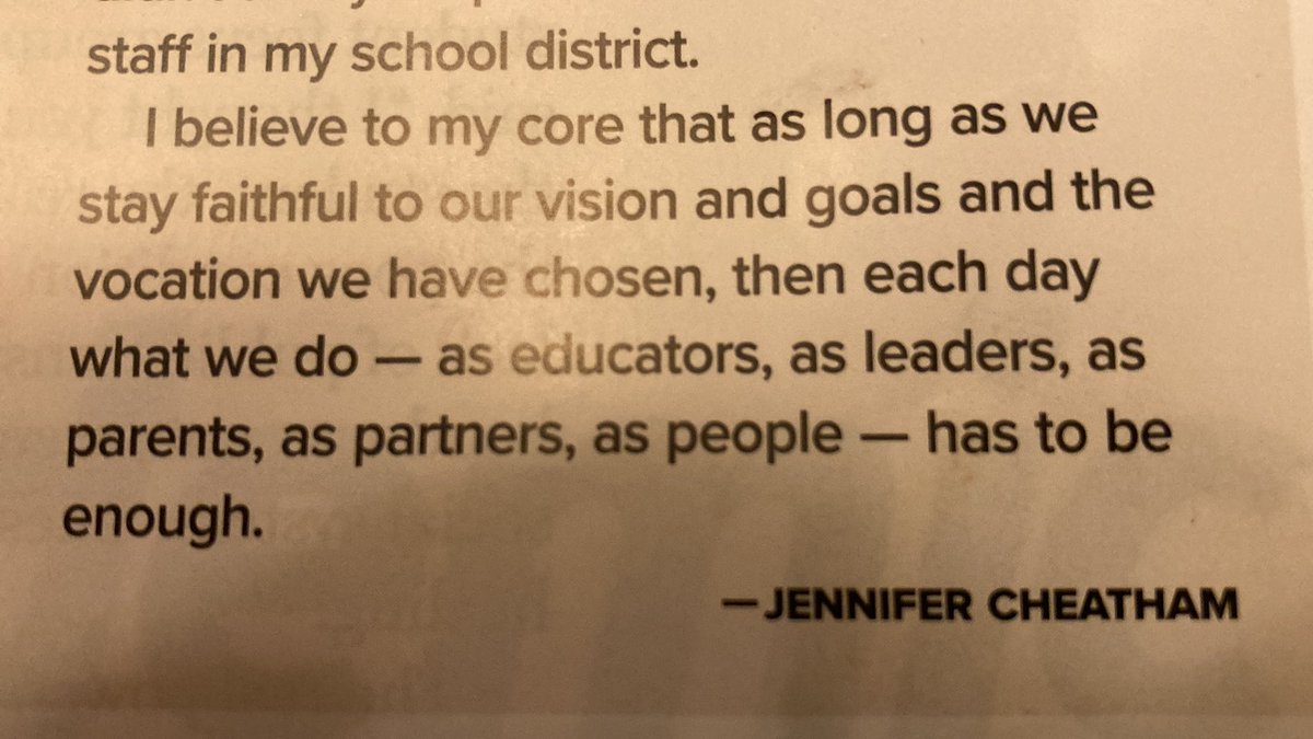 This❤️ Thank you <a href="/AASAHQ/">AASA</a> for the focus on Healing-Centered Leadership. Thank you <a href="/JENNIFERCHEATH1/">JENNIFER CHEATHAM</a> for your insight.