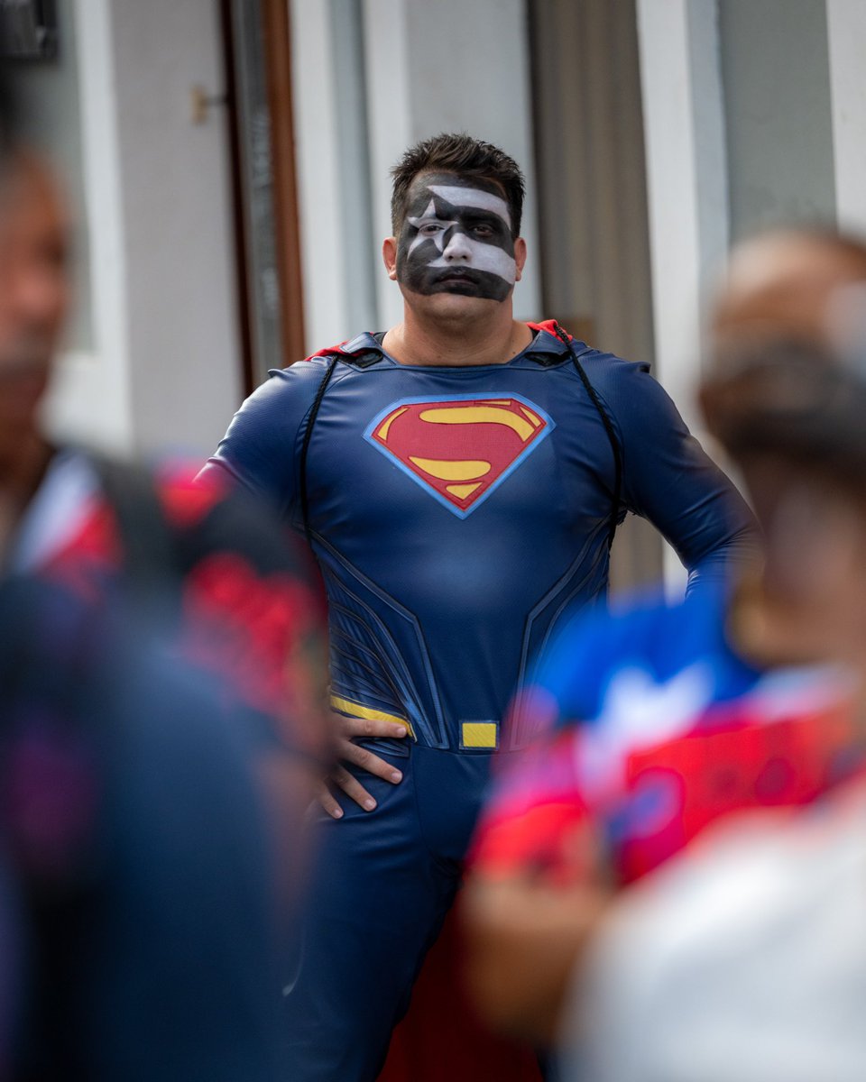 rj_c's tweet photo. Superman Boricua con el Pueblo!
#FueraLuma #DefendPR #SupermanCosplay https://t.co/v6dItSZN8K