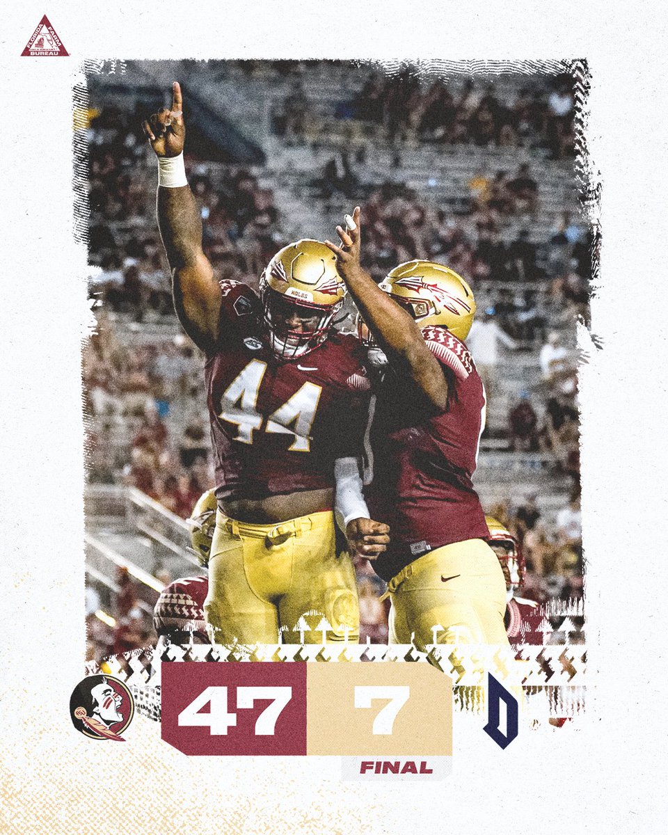 Final. 

#NoleFamily | #KeepCLIMBing