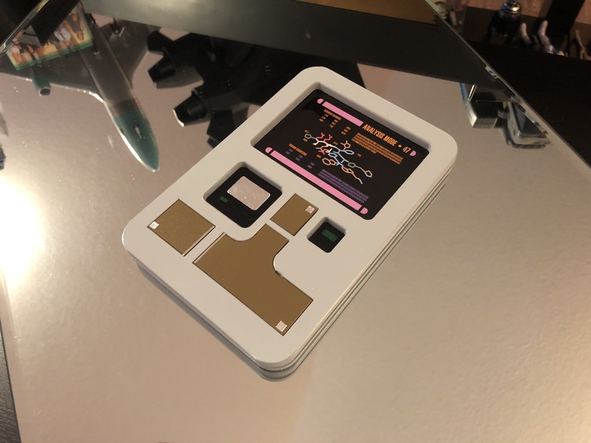 GeekToyLove's tweet photo. Second TNG PADD all finished and will ship out Monday. Itβs joining the other TNG PADD I finished this year in someoneβs collection
#2022Commissions #GeekDen https://t.co/Ed0vwl7WQE