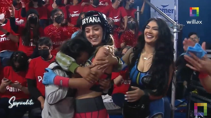willaxtv's tweet photo. #EstoEsBacan #WillaxEsBacan | ¡Girl Power! Bryanna Pastor también se completó este #RetoDeAltura y logró toda la ayuda para Manuela, madre de 6 hijos.
Conoce esto y más ingresando a 👉 https://t.co/BoM4yuNLud https://t.co/rLDiZZiBDq