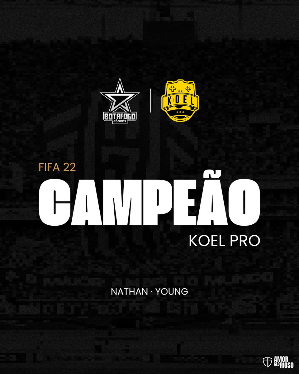 Noutros E-SPORTS tua fibra está presente! 🔥🎮

O <a href="/BotafogoeSports/">Botafogo eSports</a> bateu o <a href="/SpqrBrasilTeam/">SPQR Brasil Team</a> na final da @KoelOficial e se sagrou campeão da maior liga de FIFA da América Latina!

#GoFOGO