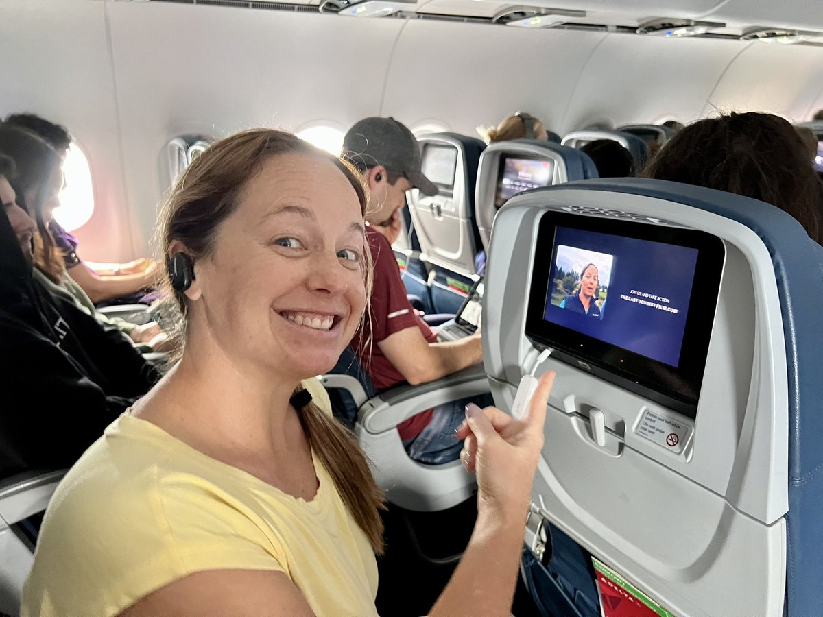divergenttravel's tweet photo. See how your travel choices have an impact! If you are flying on @Delta be sure to check out @thelasttourist and see how we as travelers can be a force for good 💜 

Take the pledge with us to do better! Keep an eye out for US at the end 🫶

#flipmytrip #travel #Gforgood https://t.co/Uejfxay9OB