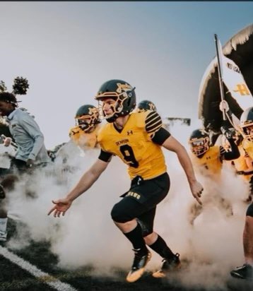 CoachWilsonLOJO's tweet photo. Great win by Denison last night. Showed a lot of heart and Grit. Unbelievable atmosphere. Feel fortunate to come out and get the W. The Axe stays where it belongs. Onto the next one. #DecadeofDominace #IGTBAYJ https://t.co/Su3Mj6hprv