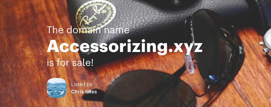 chrisdomains's tweet photo. https://t.co/IkjOsoCR6z for sale
Great for fashion blog or accessories store!
#accessorizing #accessories #xyz #fashion #blog #retail #ecommerce #commercial #domain #domains #domainnames #domainsforsale #meta #web3 #web5 #style #products #business #mensfashion https://t.co/gsxx6L2gld