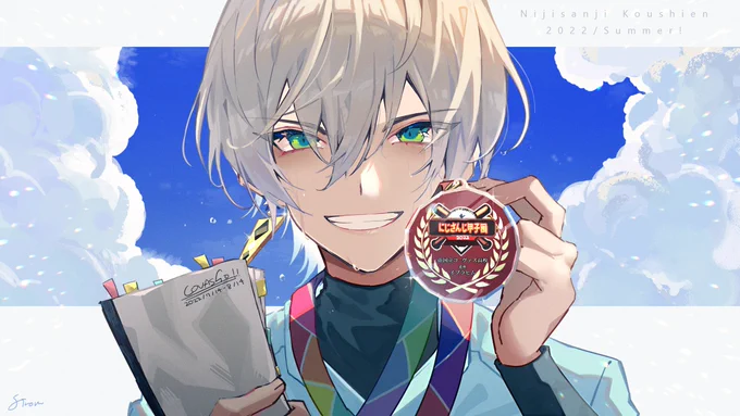 イブラヒム監督お疲れさまでした!#にじさんじアルプススタンド#絵ブラヒム 