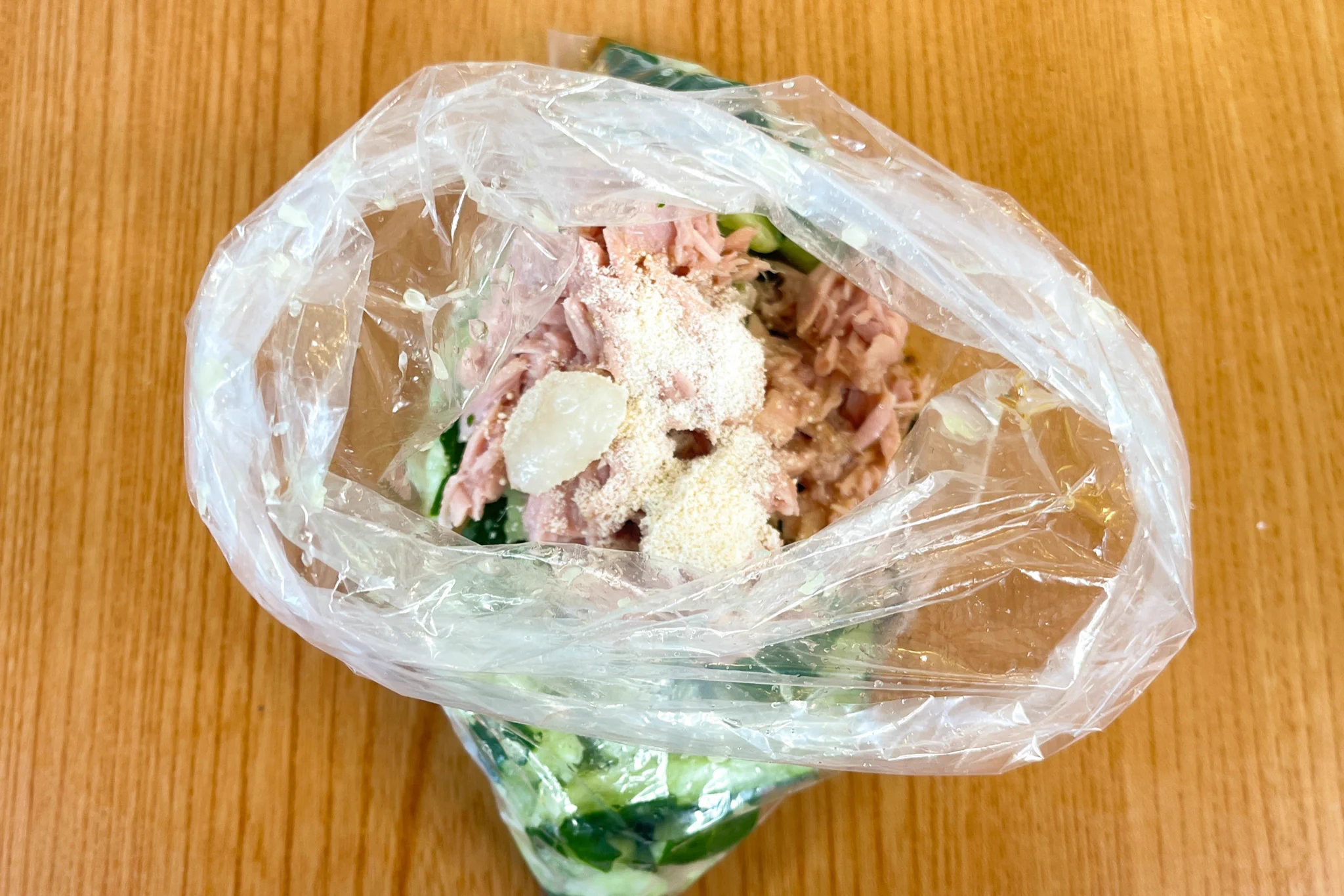やる気がなくても作れる！簡単「ツナときゅうりの無限ナムル風」。