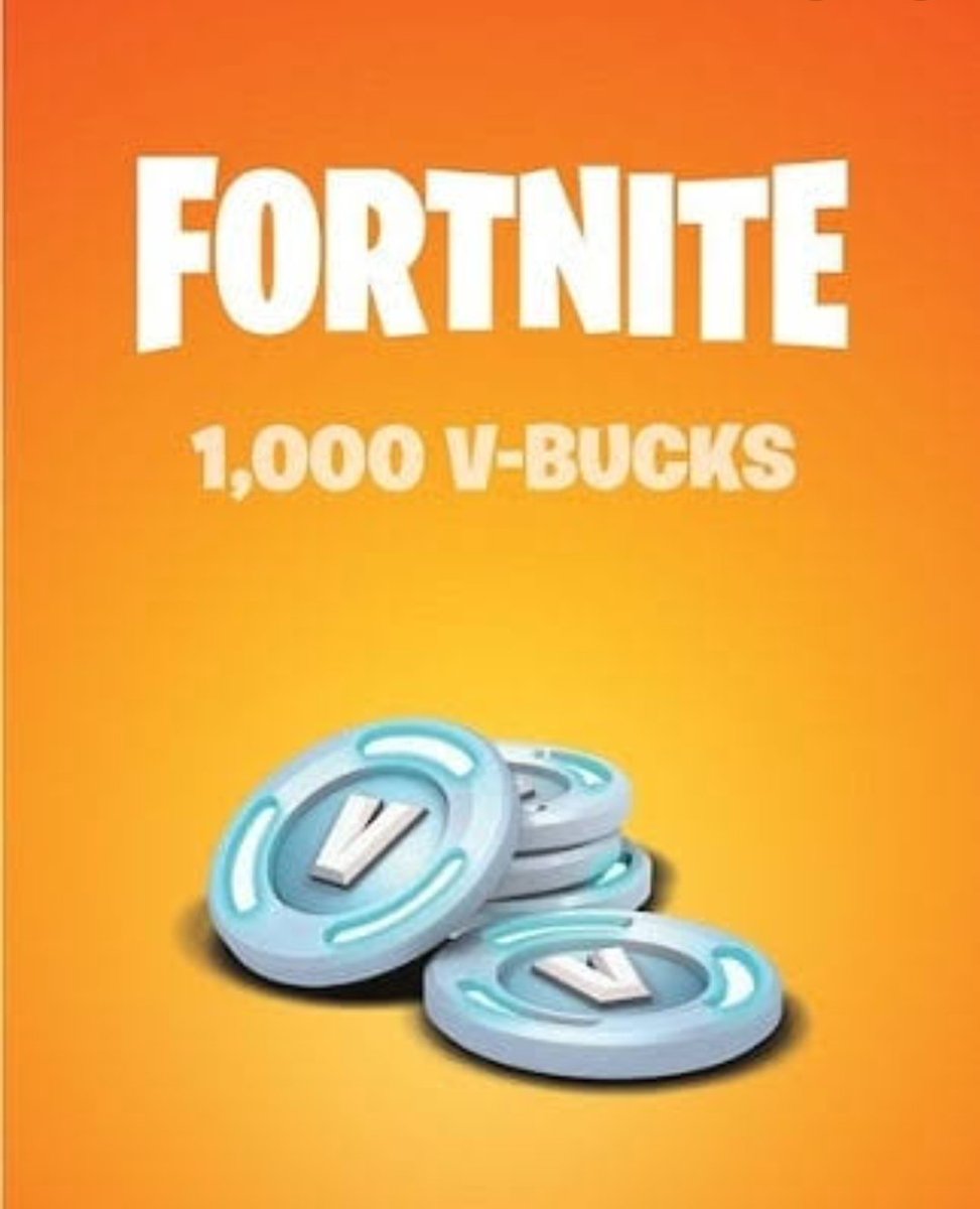 1,000 v-bucks giveaway 

Follow @TomCWR &amp; <a href="/shamery187/">Shamery</a> 

Like retweet 

Ends in 6 hours