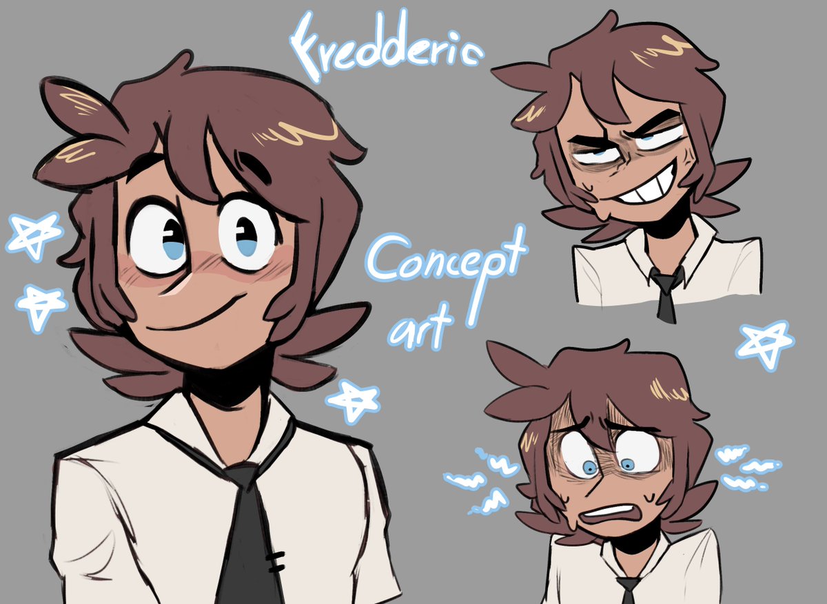 MHSeries00's tweet photo. ♦️Diseños y referencias♦️

⭐️Los diseños finales cómo referencia de los protagonistas de #MHSseries 

#fnafhs #fhs https://t.co/3tYZT1m1eb