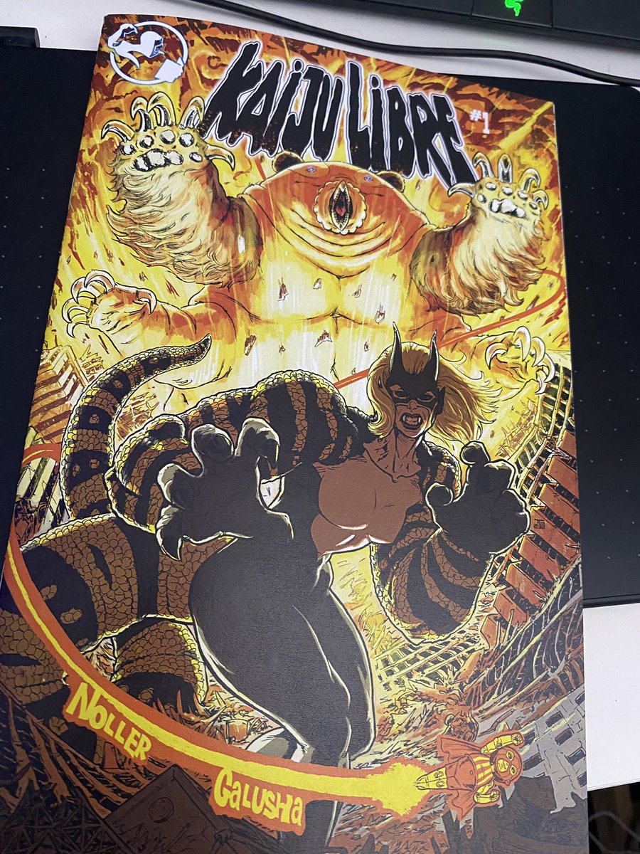 Matt Frank is working on GODZILLA VS TEXAS 3/13! tweet media