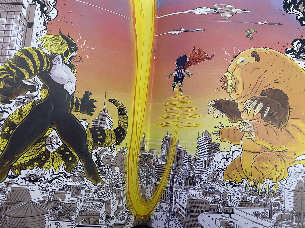 Matt Frank is working on GODZILLA VS TEXAS 3/13! tweet media