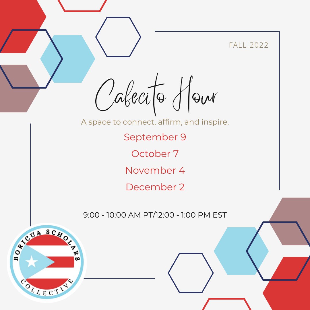 Cafecito Hour is BACK!

Join us for an hour of healing, community, and support once a month. 

Registration Link in bio