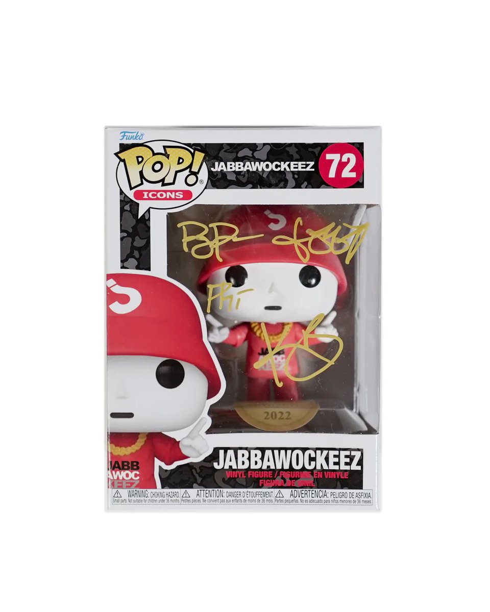 RT and follow <a href="/OriginalFunko/">Funko</a> AND <a href="/JABBAWOCKEEZ/">JABBAWOCKEEZ</a> for the chance to WIN the AUTOGRAPHED Red Jabbawockeez POP! Not feeling lucky? Order now: bit.ly/3QOWxCF #Funko #FunkoPOP #Giveaway #JabbaFunko