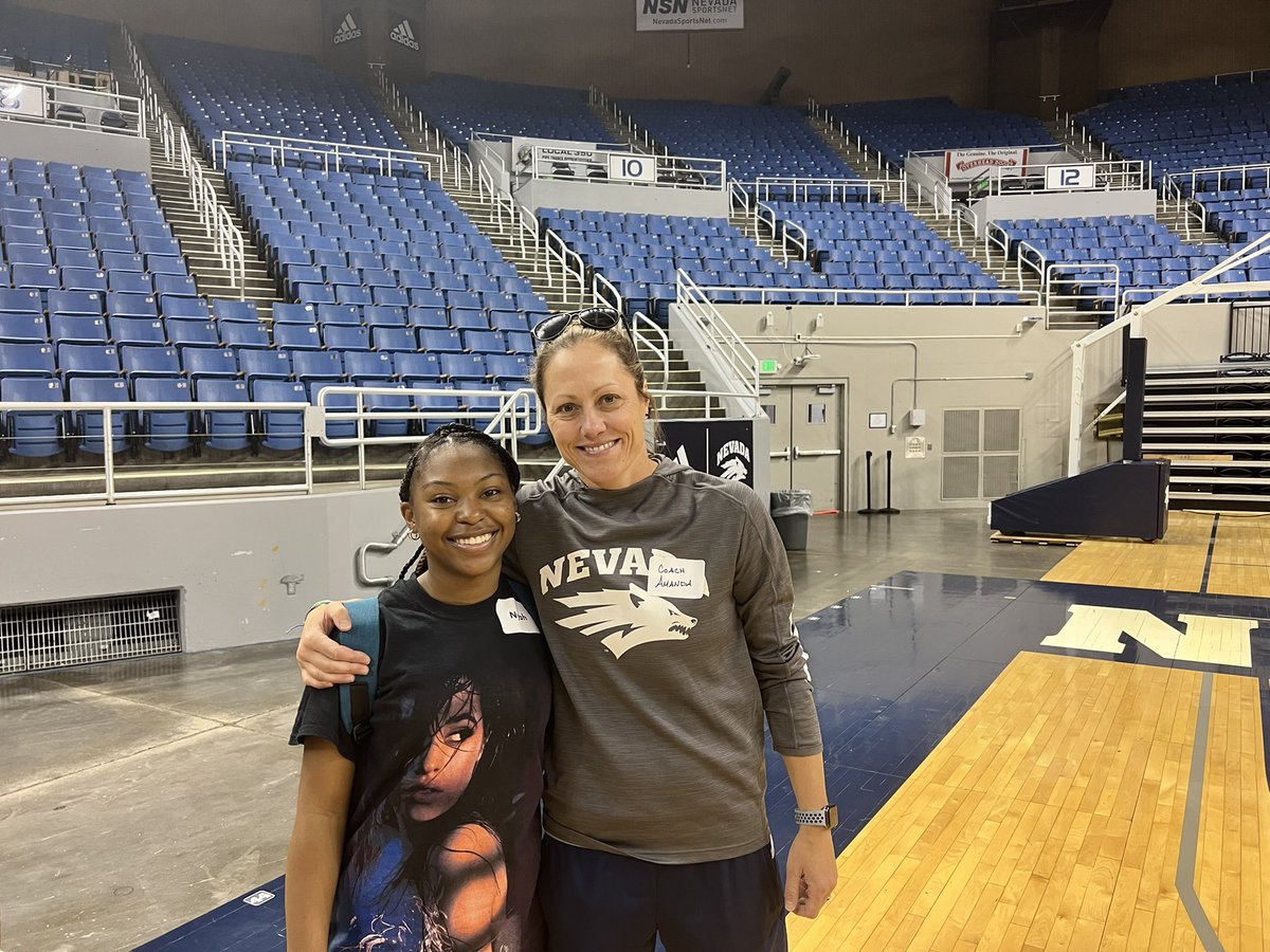 I’m better today, than I was yesterday!!Thank you @Coach11S and your wonderful staff and players for a great experience at @NevadaWBB Elite Camp! @JKSelectGbb @StMarysGirlsBB