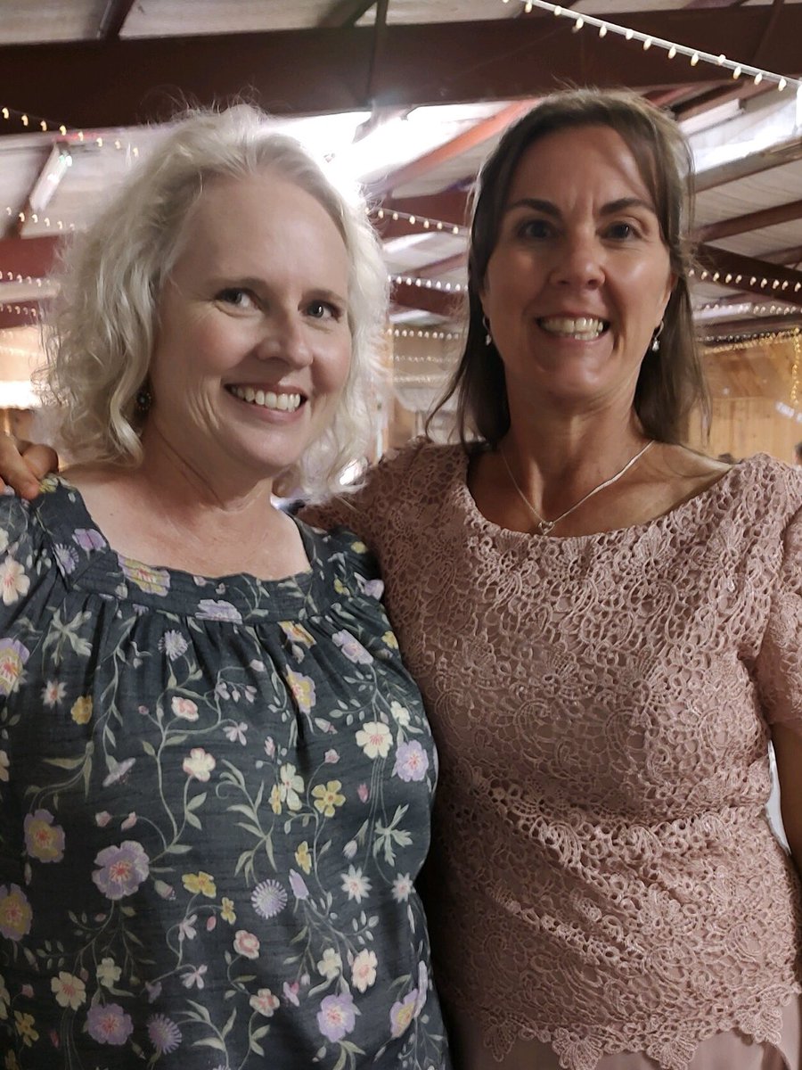 Administrators-in-law (sorta) with Cheryl Murphy of LBJ Middle School #APS <a href="/eugenefield_ABQ/">Eugene Field Elementary/ ABQ NM</a>