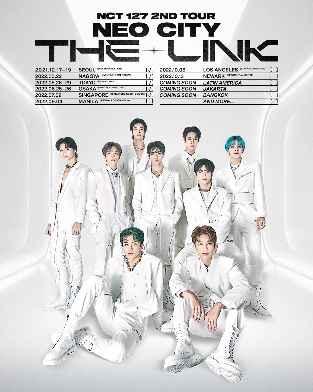 NCT127 - NCT127 NEO CITY THE LINK ライブ NCT 127 on X: 
