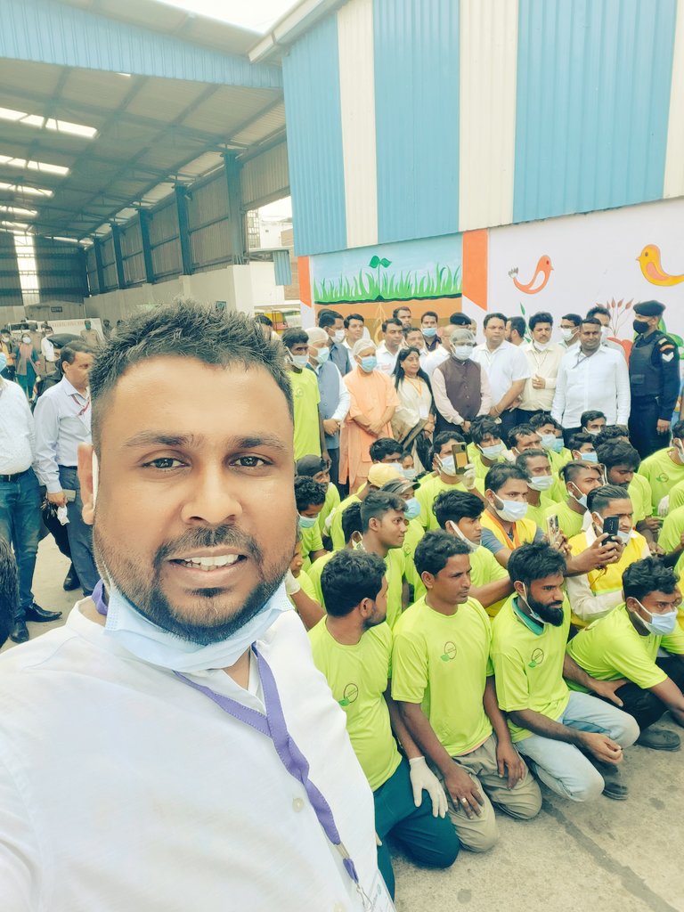 TriotapL's tweet photo. Today Honourable CM of Uttar Pradesh Yogi Adityanath Ji Visited our plant of waste Management and encouraged the Rag pickers.
He also interacted with kids of Ragpickers and asked their name one by one and also about their education status.
@GopalJi_Tandon @myogiadityanath https://t.co/fkoiiq8Nee