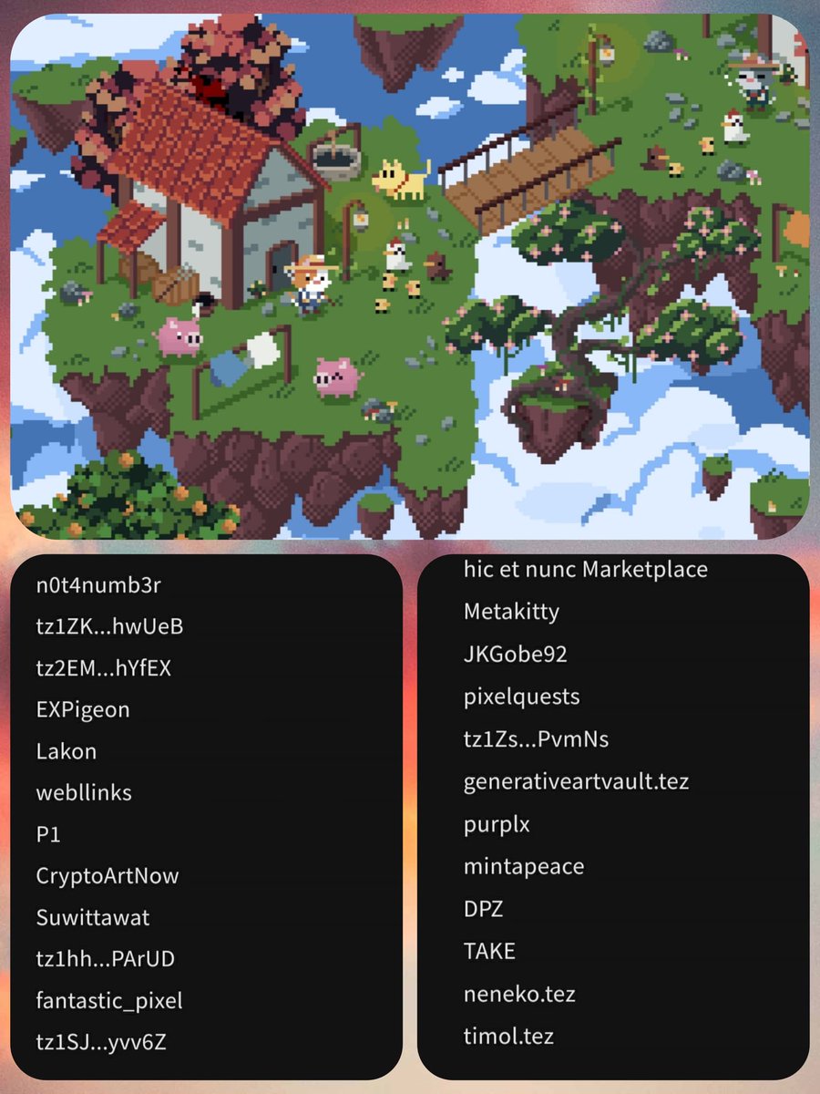 🌄 SOLD OUT 🌅
🎉Thank you so much for your assistance with this project. I pledge to strive diligently to improve. Thank you to all of my collectors and friends for their unwavering support.🙏🥰
#nftcollector #CleanNFT  #tezoscollector #tezos  #tezosart #tez  #teiaart #objktnft