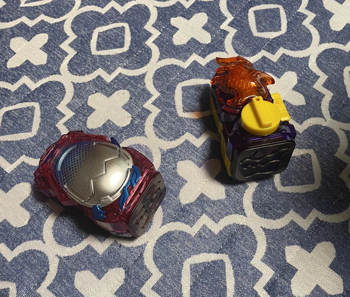 最後に変身しそびれちゃったね… 