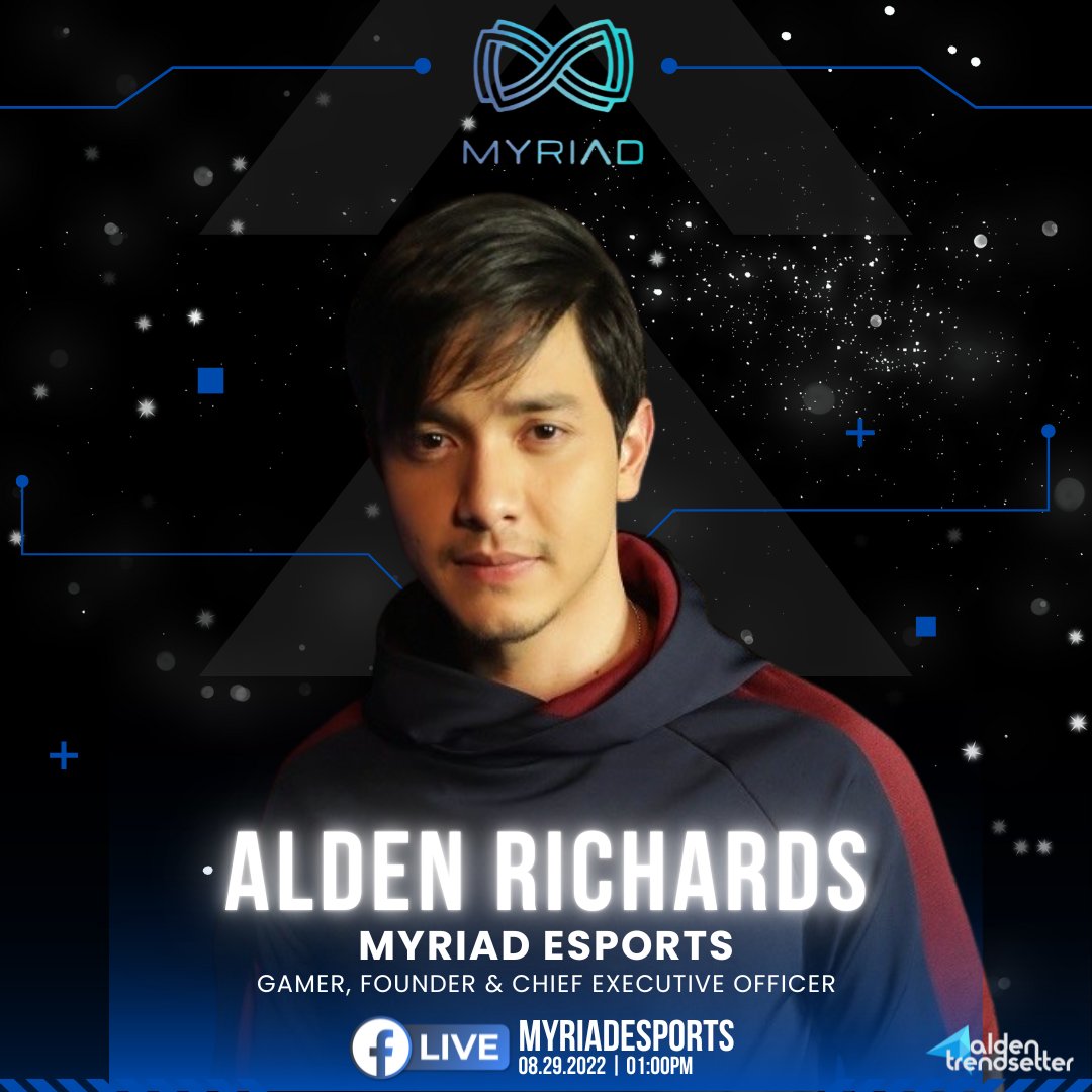 Alden Richards, Founder and CEO of Myriad Esports