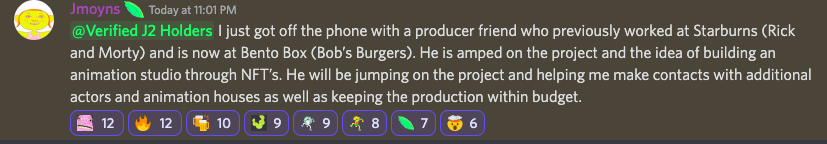 Are you aware of what's being built in <a href="/Jesus2Rises/">J2 👁️</a> ?
Because if you're not, get your ass at their discord to learn more because it's still early 🔥

Have you guys seen this <a href="/FourFiveJeff/">JEFF</a> , <a href="/holmsey29/">holmsey</a> , @exedebNFT ?