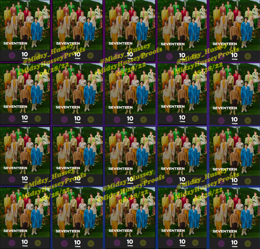 Added 100 more For Last Day Voting!!~

Congrats #CARATS and <a href="/userhaos/">🎱 ia</a> 
On Finishing the Deal !! For #SEVENTEEN #VMAs 
Thank you For participating, More giveaways/deals soon!! #MidzyHusseyProofs